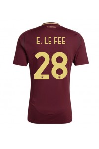 AS Roma Enzo Le Fee #28 Fotballdrakt Hjemme Klær 2024-25 Korte ermer